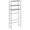 vidaXL Storage Rack Over Laundry | Silver