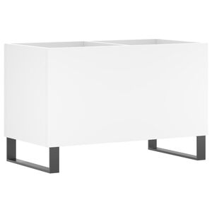 vidaXL Record Cabinet White 74.5x38x48 cm Engineered Wood