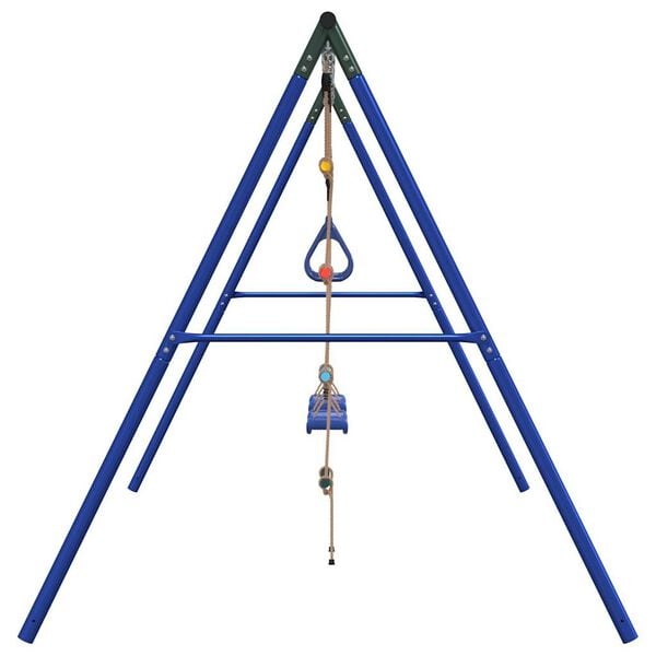 vidaXL Outdoor Swing Set with Swings. Trapeze. Ladder