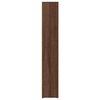 vidaXL CD Cabinets 2 pcs Brown Oak 21x16x93.5 cm Engineered Wood