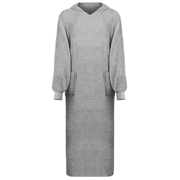 vidaXL Blanket Hoodie KINN Grey XXL Cotton