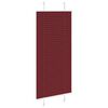 vidaXL Pleated Blind Bordeaux Red 65x150 cm Fabric Width 64.4 cm Polyester