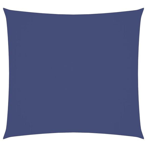 vidaXL Sunshade Sail Oxford Fabric Square 6x6 m Blue