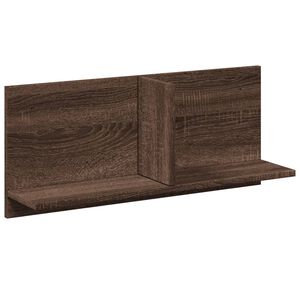 vidaXL Wall Cabinet 70x16.5x30 cm Brown Oak Engineered Wood