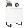 vidaXL Bedside Cabinets 2 pcs White 40x30x50 cm Engineered Wood