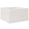 vidaXL Garden Planter White 40x40x23 cm Solid Wood Pine
