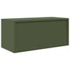 vidaXL Storage Cabinet Olive Green 90 x 40 x 40 cm Cold-Rolled Steel