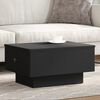 vidaXL Coffee Table Black 60x45x31 cm Engineered Wood
