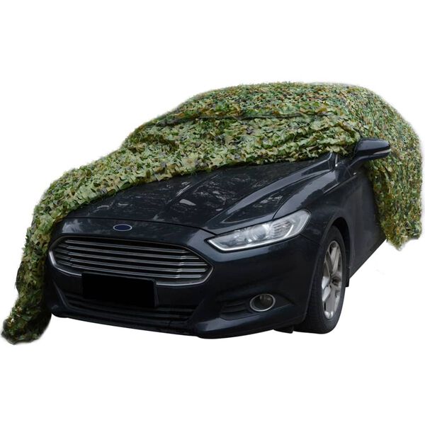 vidaXL Camouflage Netting with Storage Bag 6x8 m