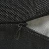 vidaXL Cushion Covers 4 pcs Linen-look Black 40x40 cm