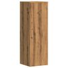 vidaXL Plant Stands 2 pcs Artisian Oak 33x33x100 cm Engineered Wood