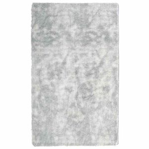 vidaXL Shaggy Rug High Pile NAVARRA Silver Grey 80x150 cm Polyester