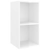 vidaXL 5 Piece TV Cabinet Set High Gloss White Engineered Wood