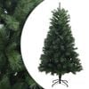 vidaXL Artificial Hinged Christmas Tree 150 cm PVC and Metal Green