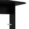 vidaXL Side Table Black Oak 40 x 38 x 62.5 cm Engineered Wood