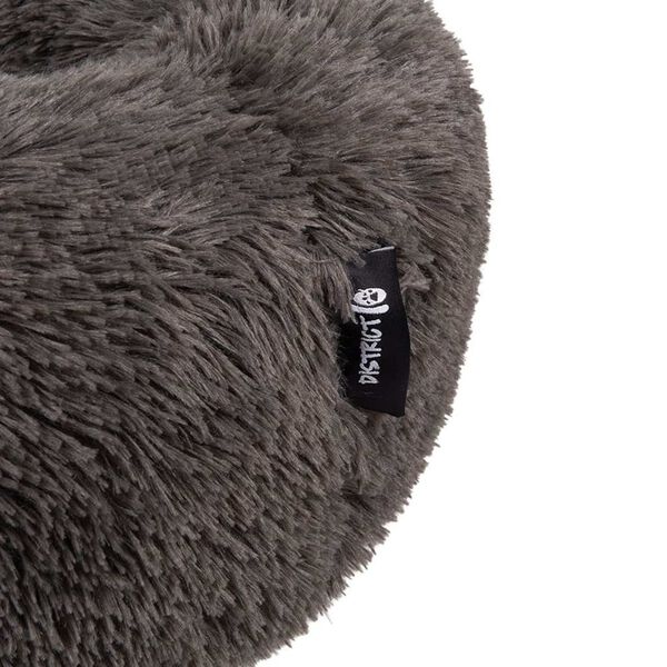 DISTRICT70 Pet Bed FUZZ Dark Grey M