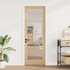 vidaXL Interior Door with Glass ORKDAL Brown 73.5 x 211 cm