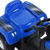 vidaXL Pedal Tractor for Kids Blue