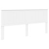 vidaXL Headboard White Engineered wood