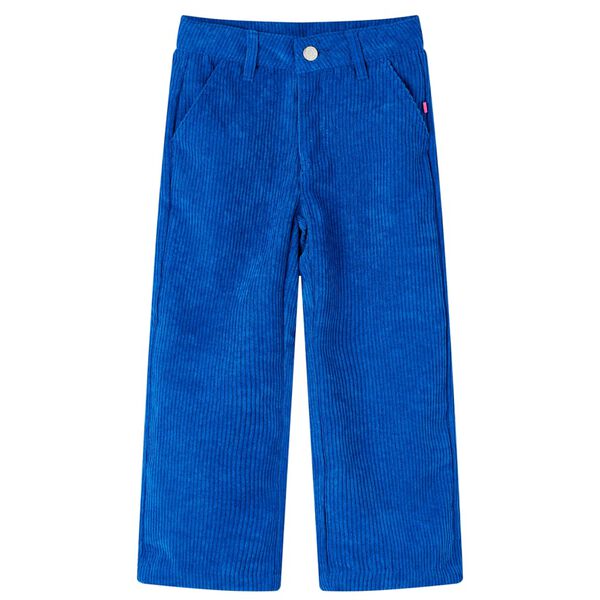 Kids' Pants Corduroy Cobalt Blue 128