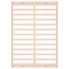 vidaXL Bed Frame without Mattress 150x200 cm King Size King Size Solid Wood