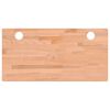 vidaXL Desk Top 100x50x1.5 cm Solid Wood Beech
