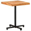 vidaXL Bistro Table Square 60x60x75 cm Solid Acacia Wood