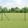 vidaXL Fence Post 52 pcs Green 3.2 x 3.2 x 150 cm