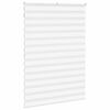 vidaXL Zebra Blind White 160x200 cm Fabric Width 155.9 cm Polyester