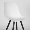 LABEL51 Dining Chairs 2 pcs Monza 46x54x88 cm White
