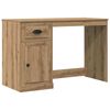 vidaXL Desk Artisan Oak 50 x 115 x 75 cm Engineered Wood