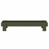 vidaXL Chicken Feeding Trough Olive Green 80 x 28 x 13.5 cm