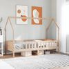 vidaXL Kids' House Bed Frame without Mattress 80x200 cm Pine