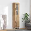 vidaXL Highboard Artisan Oak 34.5 x 34 x 180 cm Engineered Wood