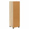 vidaXL Bathroom Cabinet Sonoma Oak 30.5 x 30 x 101 cm Engineered Wood