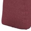 vidaXL Back Pillow Wine Red 45 x 24 x 50 cm Fabric