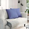 vidaXL Sofa Pillows 2 pcs Blue 50 x 50 cm Fabric