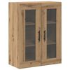 vidaXL Highboard 2 pcs Artisan oak Engineered wood
