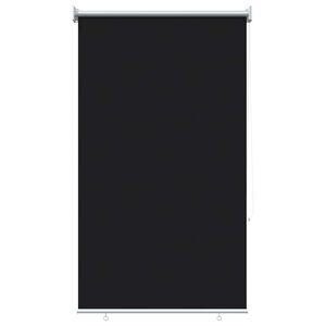 vidaXL Outdoor Roller Blind UV Protection Black 60 x 140 cm (W x H)