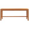 vidaXL Garden Bench 110 cm Solid Wood Eucalyptus