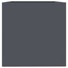 vidaXL Planter Anthracite 62x40x39 cm Steel