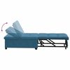 vidaXL Sofa Bed Blue 67 x 194 x 38 cm Velvet
