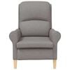 vidaXL Armchair Taupe 76 x 94 x 102 cm Fabric