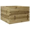 vidaXL Garden Planter 70x70x46 cm Impregnated Wood Pine