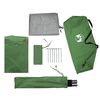 vidaXL Camping Tent Dome 2-Person Green Waterproof