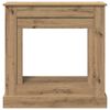 vidaXL Fireplace Surround Artisan Oak 90x30x90 cm Engineered Wood