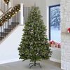 vidaXL Artificial Christmas Tree with Stand Green 270 cm PVC and Metal