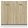 vidaXL Bottom Cabinet Lyon Sonoma Oak 80x46x81.5 cm Engineered Wood