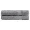 vidaXL Premium Sauna Towels SOLUND 2pcs Grey 80x200cm 600gsm