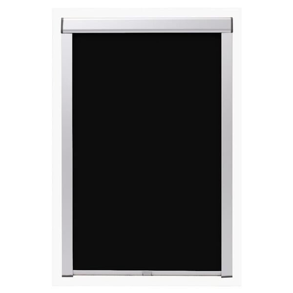 vidaXL Blackout Roller Blinds Black M06/306